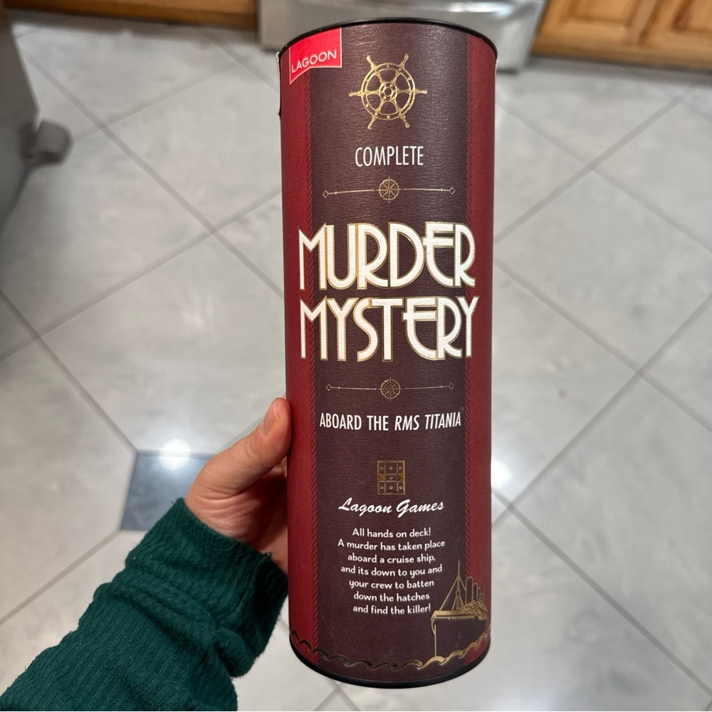 Complete! New! Murder Mystery Game "Aboard The RMS Titania" by Lagoon